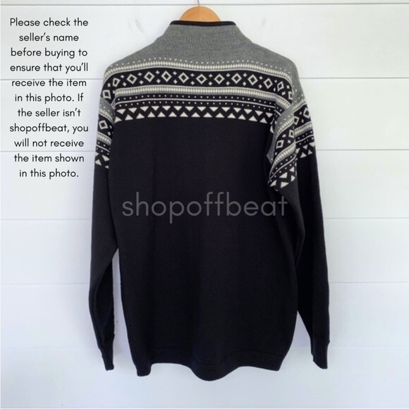 Dale of Norway Wool Dovre Jacket Black XL Unisex - Picture 13 of 17